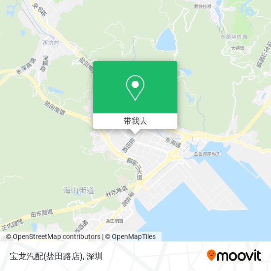宝龙汽配(盐田路店)地图