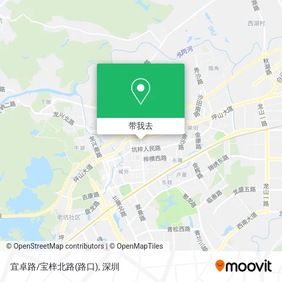 宜卓路/宝梓北路(路口)地图