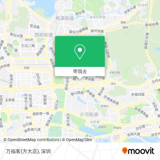 万福客(方大店)地图
