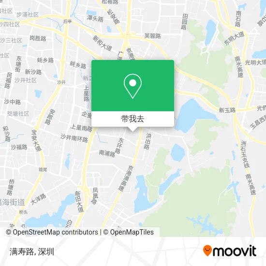 满寿路地图