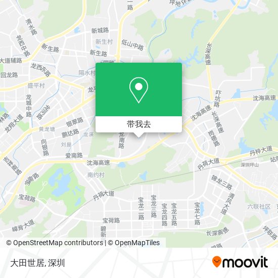 大田世居地图