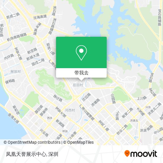 凤凰天誉展示中心地图
