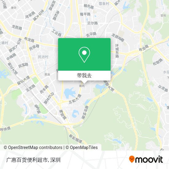 广惠百货便利超市地图