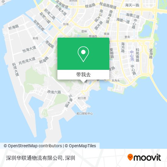 深圳华联通物流有限公司地图