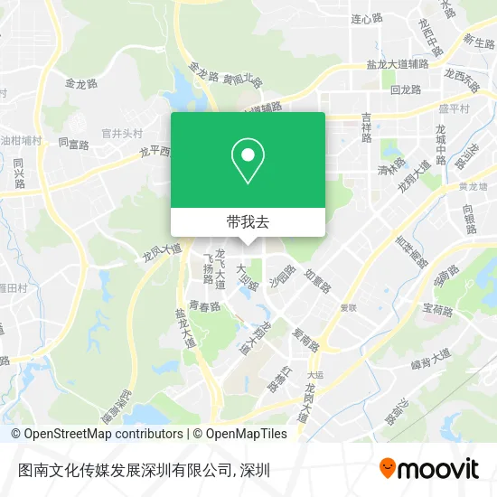 图南文化传媒发展深圳有限公司地图
