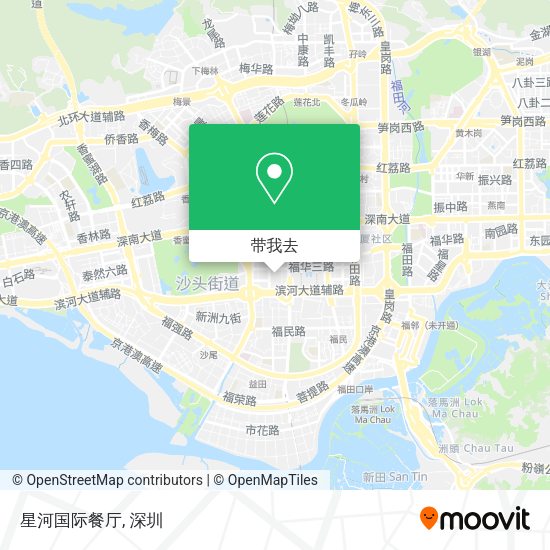 星河国际餐厅地图