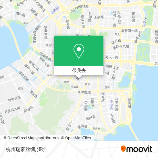 杭州瑞豪丝绸地图