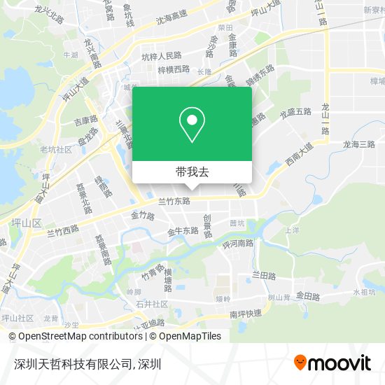 深圳天哲科技有限公司地图