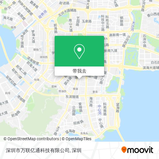 深圳市万联亿通科技有限公司地图