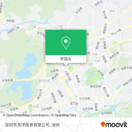 深圳市东洋投资有限公司地图