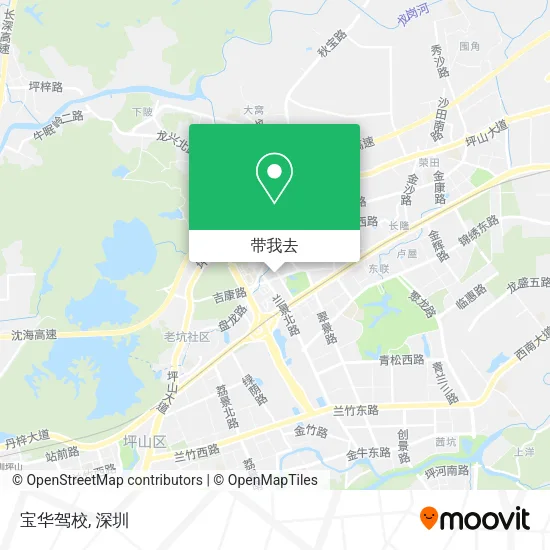 宝华驾校地图