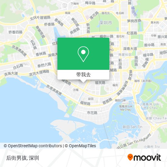 后街男孩地图