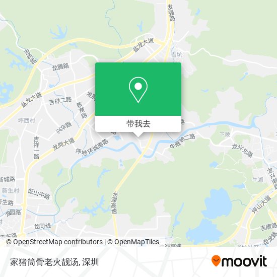 家猪筒骨老火靓汤地图