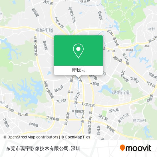 东莞市璨宇影像技术有限公司地图