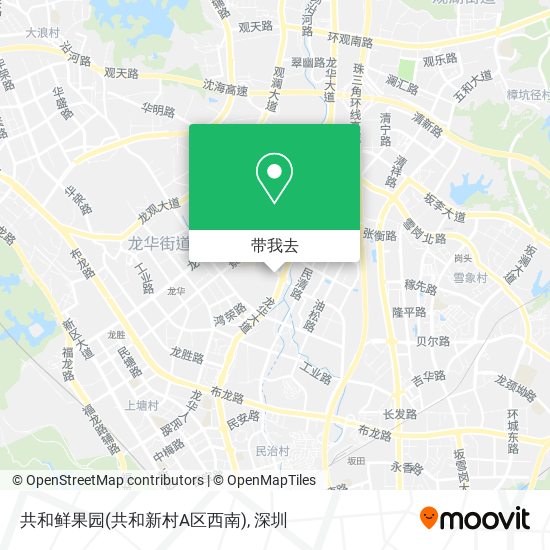 共和鲜果园(共和新村A区西南)地图
