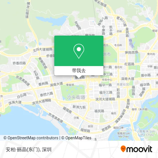 安柏·丽晶(东门)地图