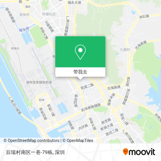 后瑞村南区一巷-79栋地图