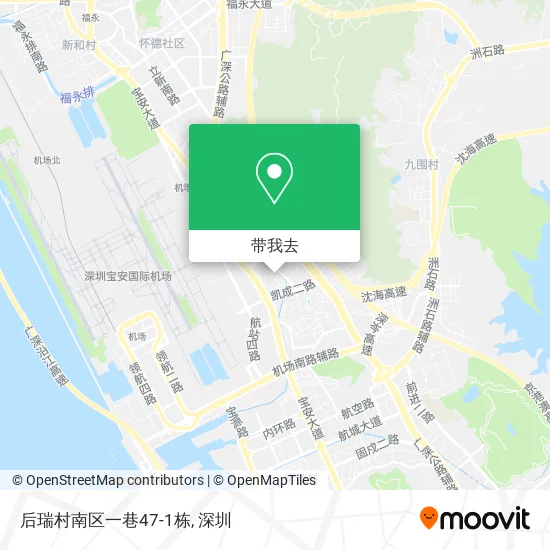 后瑞村南区一巷47-1栋地图