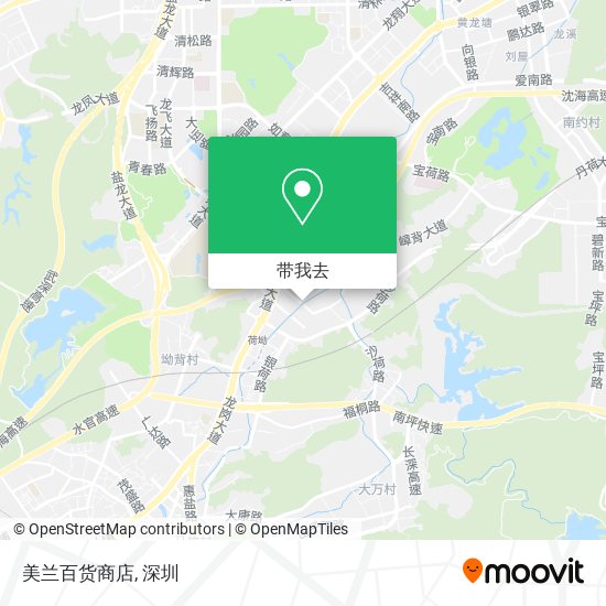美兰百货商店地图