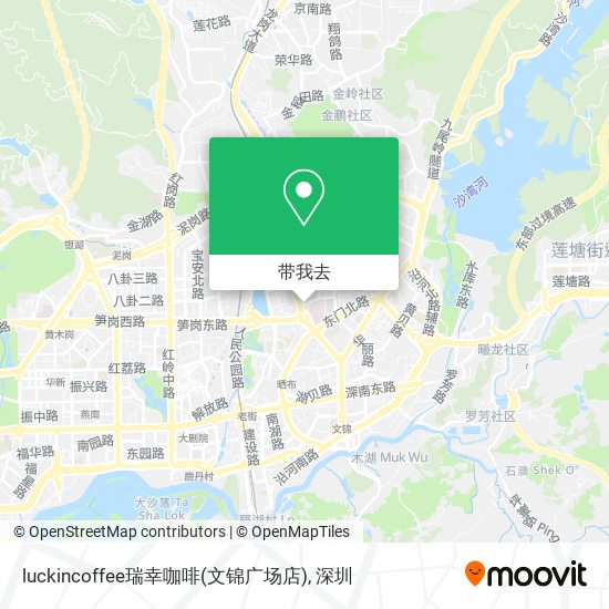 luckincoffee瑞幸咖啡(文锦广场店)地图
