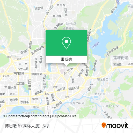 博思教育(高标大厦)地图