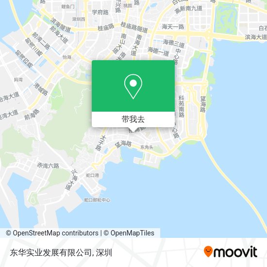 东华实业发展有限公司地图