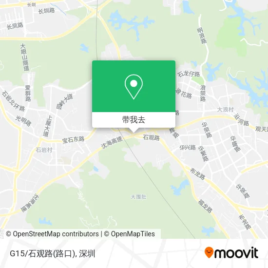 G15/石观路(路口)地图