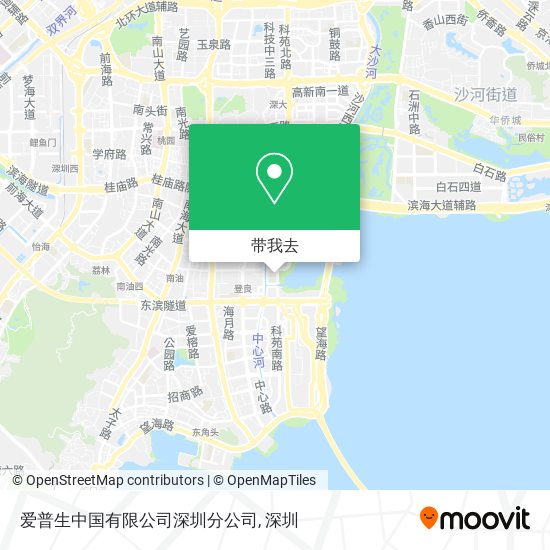 爱普生中国有限公司深圳分公司地图