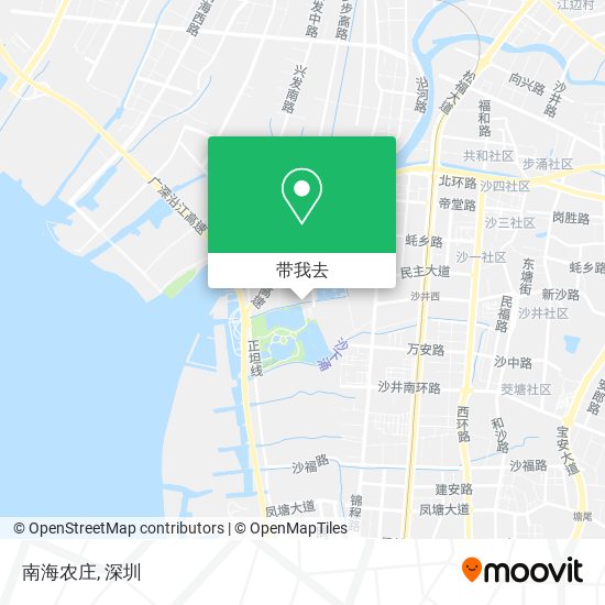 南海农庄地图