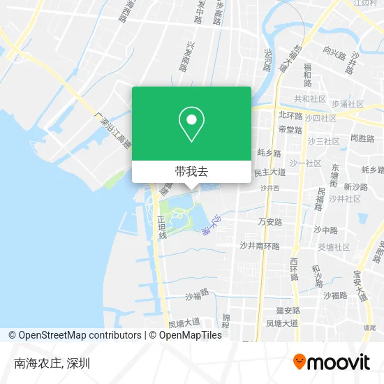 南海农庄地图