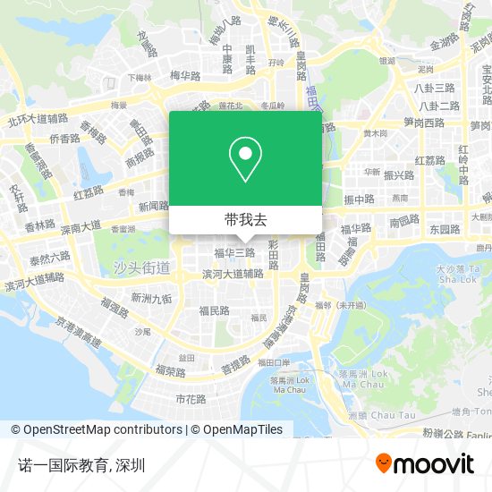诺一国际教育地图