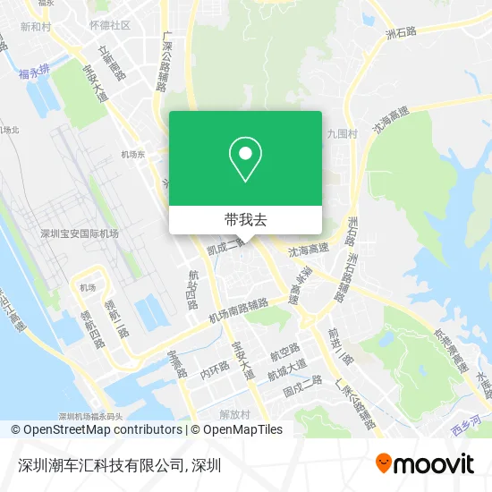 深圳潮车汇科技有限公司地图