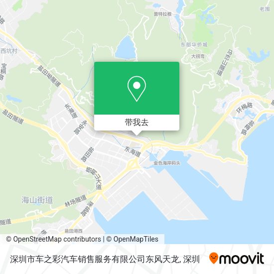 深圳市车之彩汽车销售服务有限公司东风天龙地图