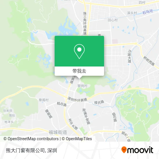 熊大门窗有限公司地图