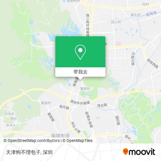 天津狗不理包子地图