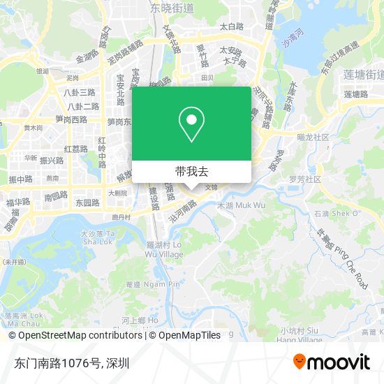 东门南路1076号地图