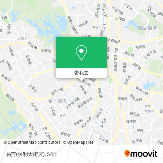 易剪(保利天街店)地图
