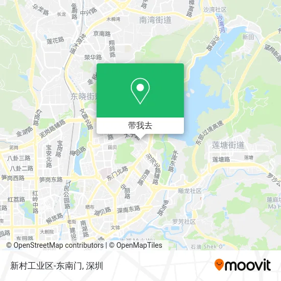 新村工业区-东南门地图
