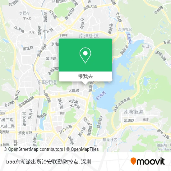 b55东湖派出所治安联勤防控点地图