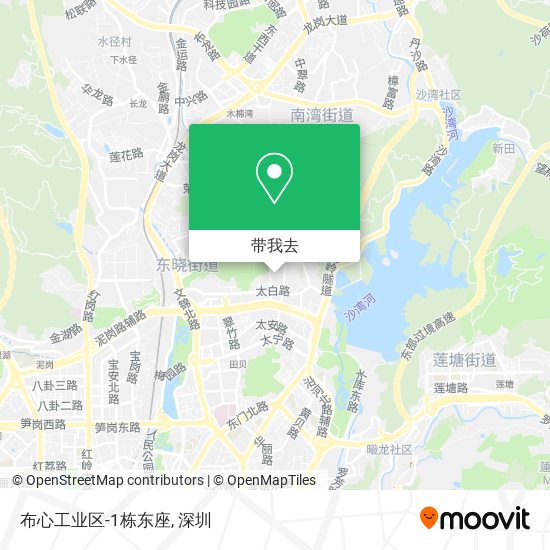 布心工业区-1栋东座地图