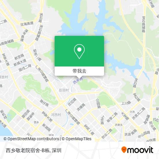 西乡敬老院宿舍-B栋地图