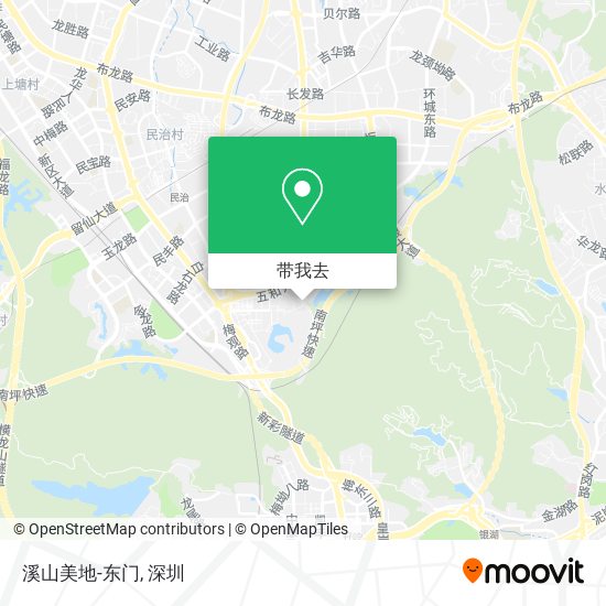 溪山美地-东门地图