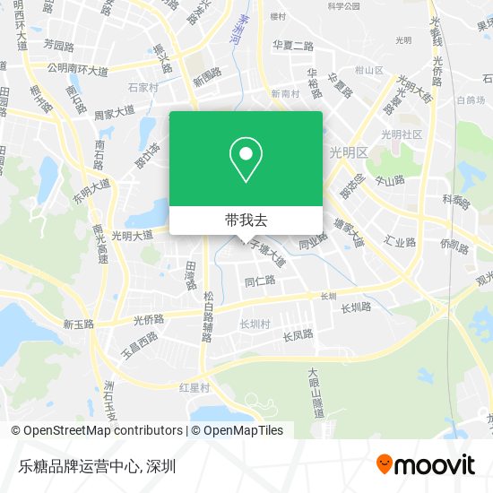 乐糖品牌运营中心地图