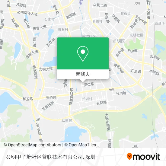 公明甲子塘社区普联技术有限公司地图
