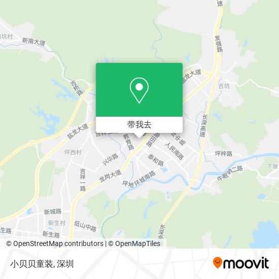 小贝贝童装地图
