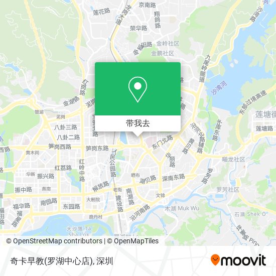奇卡早教(罗湖中心店)地图