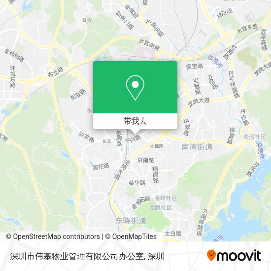 深圳市伟基物业管理有限公司办公室地图