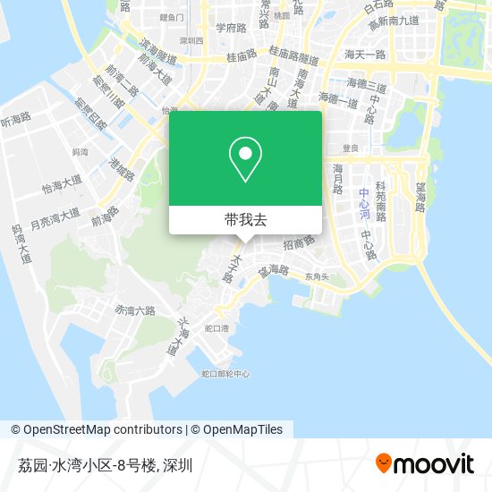 荔园·水湾小区-8号楼地图