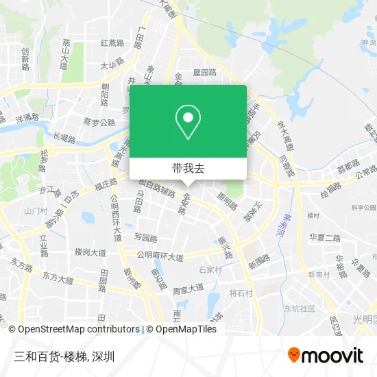 三和百货-楼梯地图