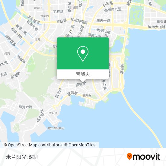 米兰阳光地图